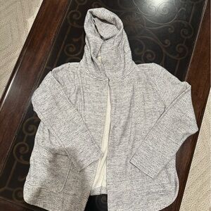 LOFT Open Hooded Jacket/Sweatshirt. Size Large